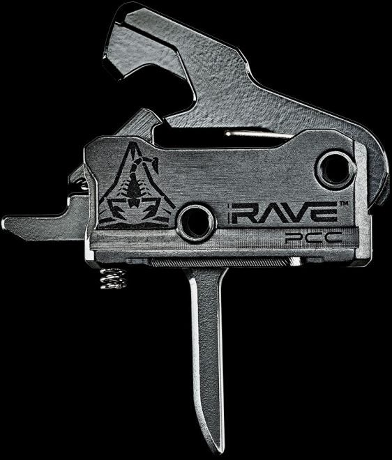 RISE Armament, a premier manufacturer and supplier of triggers, components, and firearms, recently introduced the Rave PCC drop-in trigger