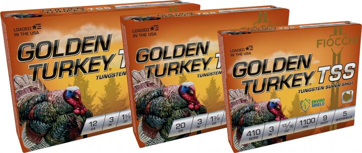 New Golden Turkey TSS Shotgun Loads Announced by Fiocchi