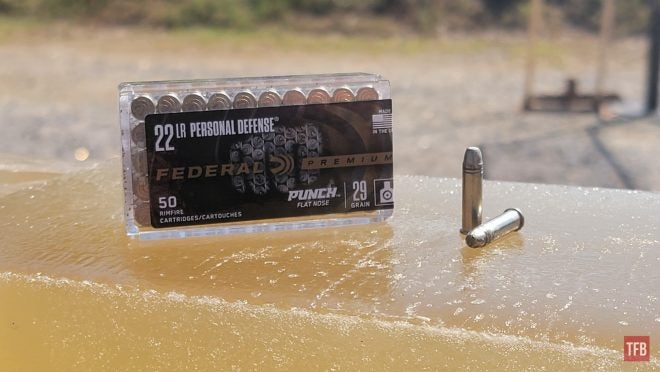 The Rimfire Report: A Review of Federal Punch 22LR Personal Defense