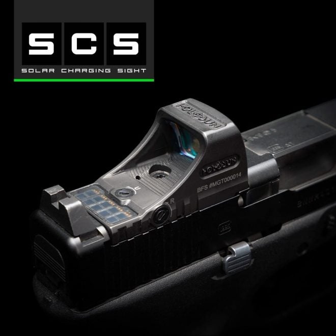 Holosun Introduces the new SCS-MOS-GR Solar Charging Sight