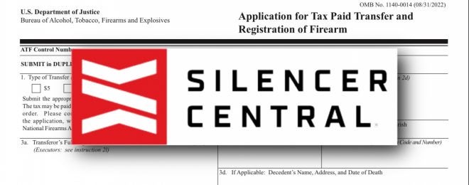 Silencer Central eForms Approval Comes Back In Less Than 90 Days