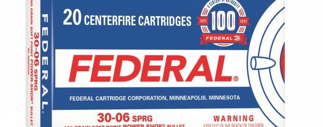 Limited Edition 100th Anniversary Rifle Ammo Packaging from Federal