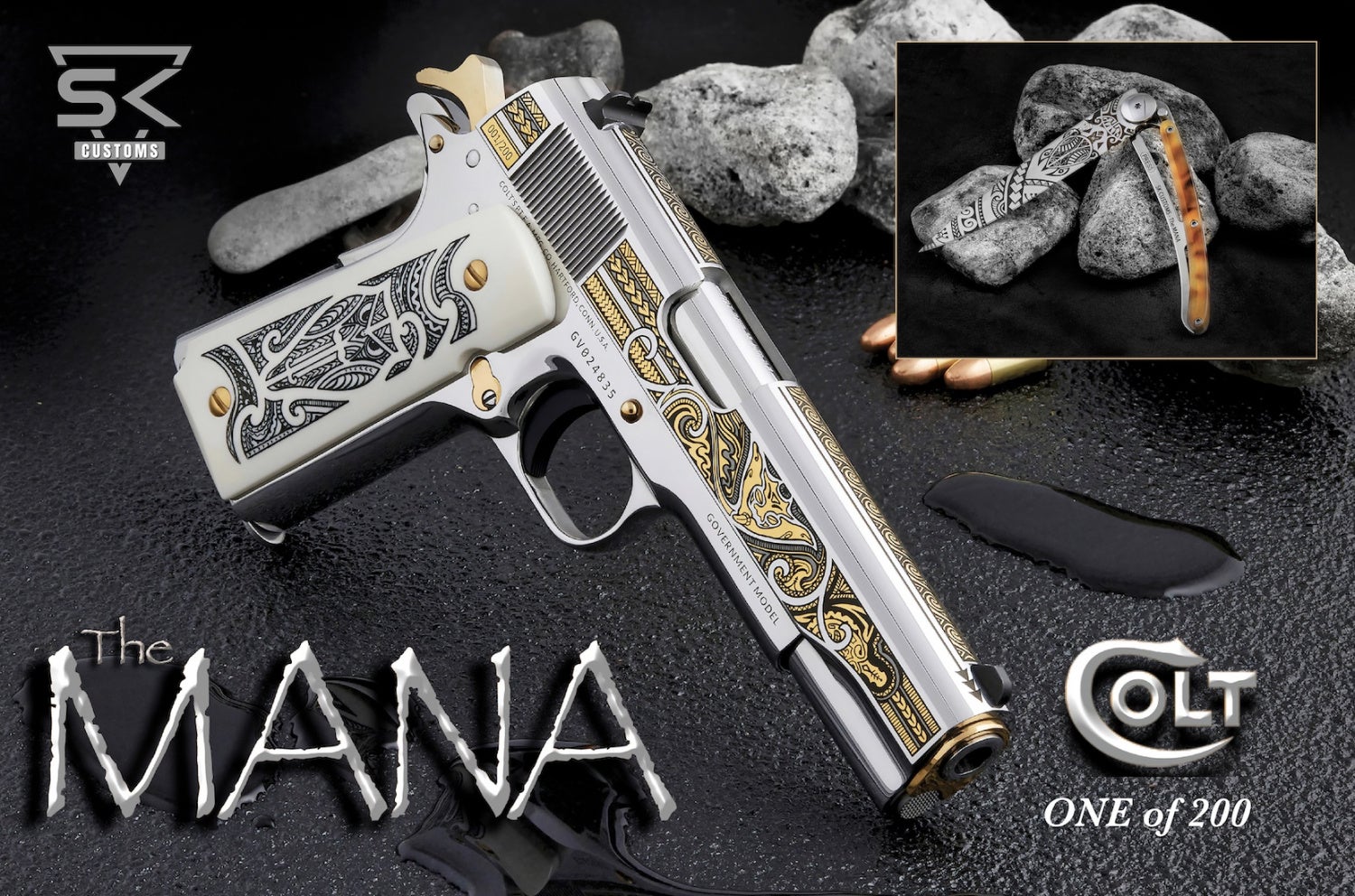 SK Customs Releases the MANA Part Two Stainless Colt 1911