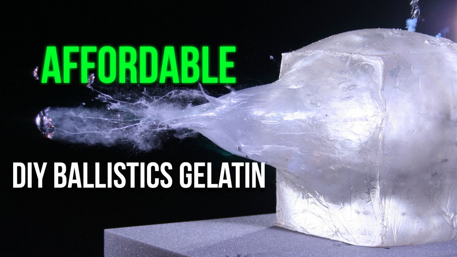 Ballistics Gel : 5 Steps (with Pictures) - Instructables