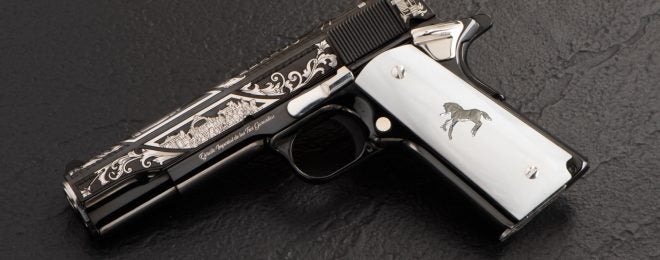 The Emperor Colt 1911 GunBroker Exclusive from SK Customs Auctions
