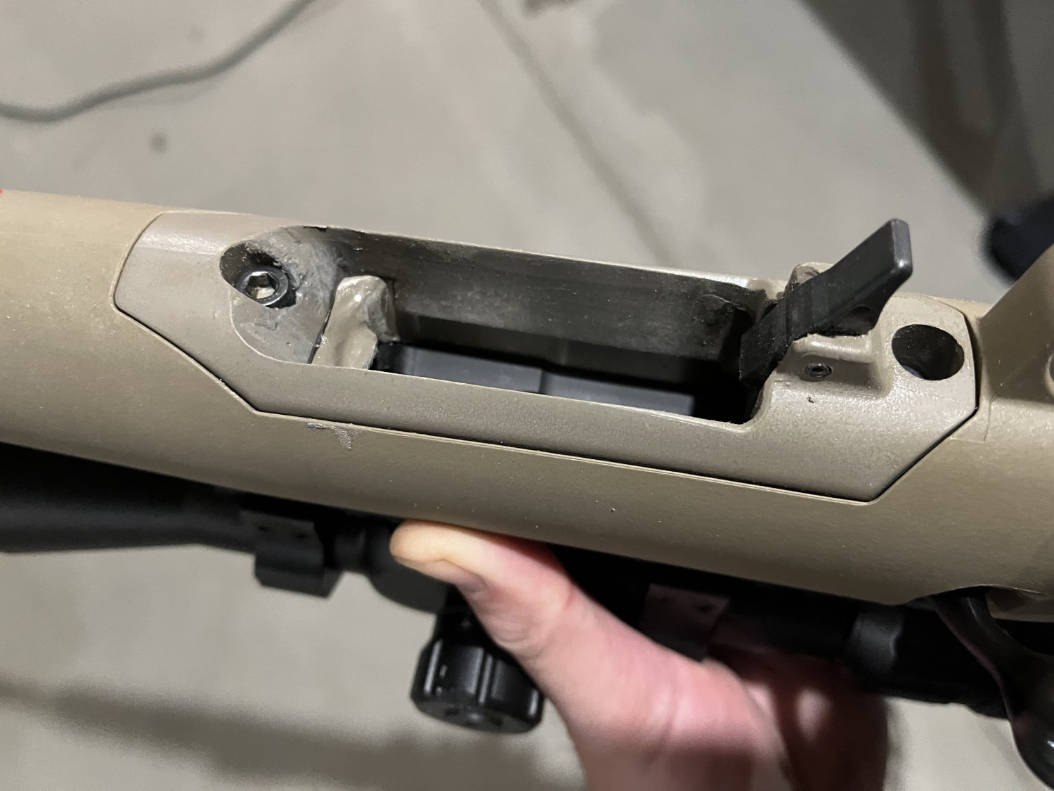 Converting Ruger American Ranch rifles to accept AK Magazines