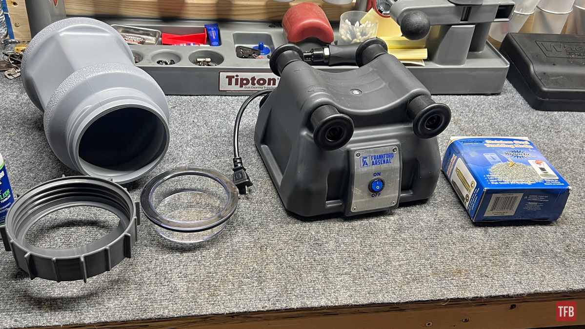 TFB Armorer's Bench: Using The Frankford Arsenal Rotary Tumbler