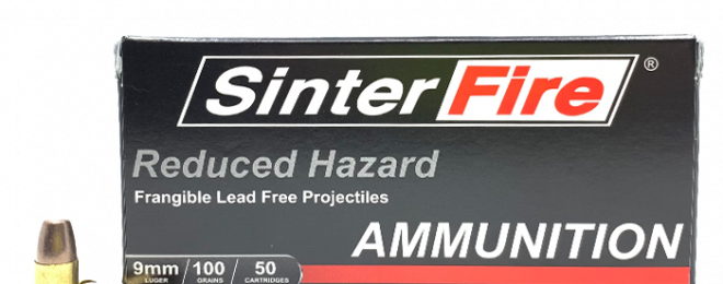 SinterFire Military and LE Ammunition Now Available for Commercial Sale