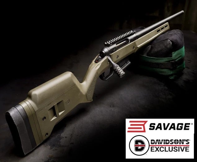New Davidson's Exclusive Savage 110 Magpul Hunter
