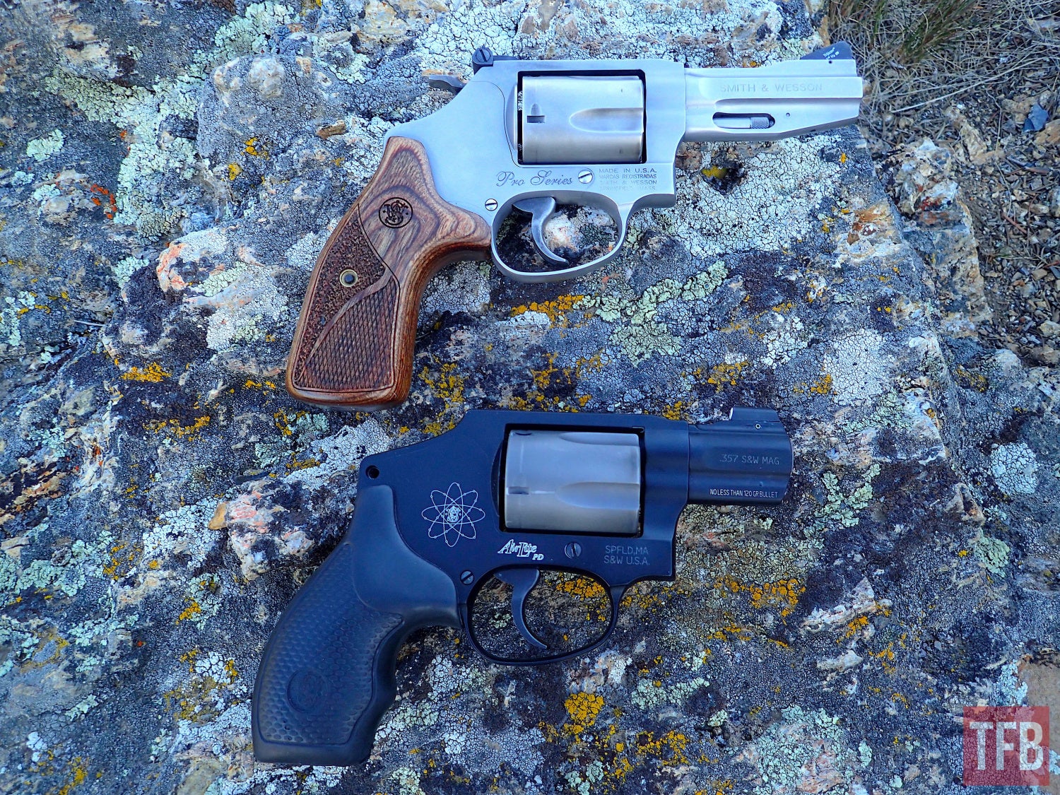 Alloy revolvers: Easy to carry, less easy to clean