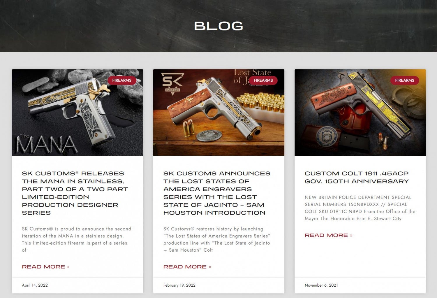 SK Customs launches new SK Guns website as part of rebranding effort