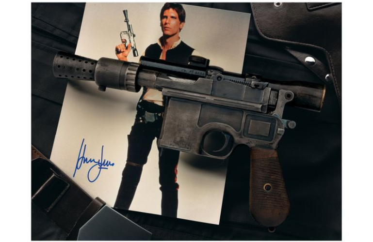 Han Shot First: RIA Auctions Off Han Solo's DL-44 Heavy Blaster Pistol