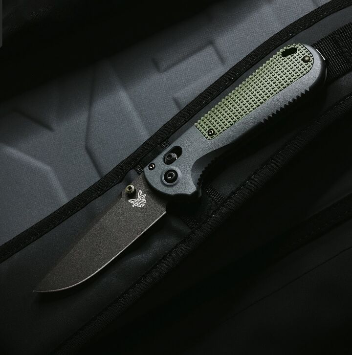 New Benchmade 430BK Redoubt Full-Size Folding Knives - Now Shipping