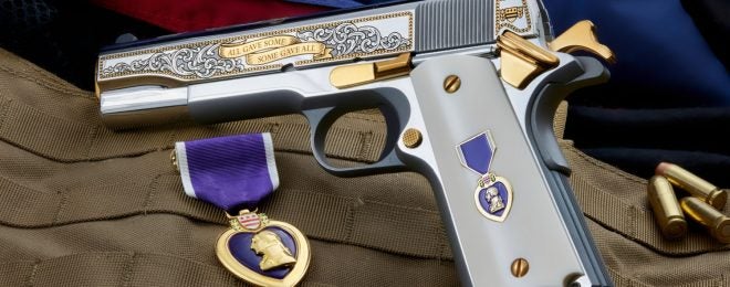 New Purple Heart Commemorative Colt 1911 from SK Customs