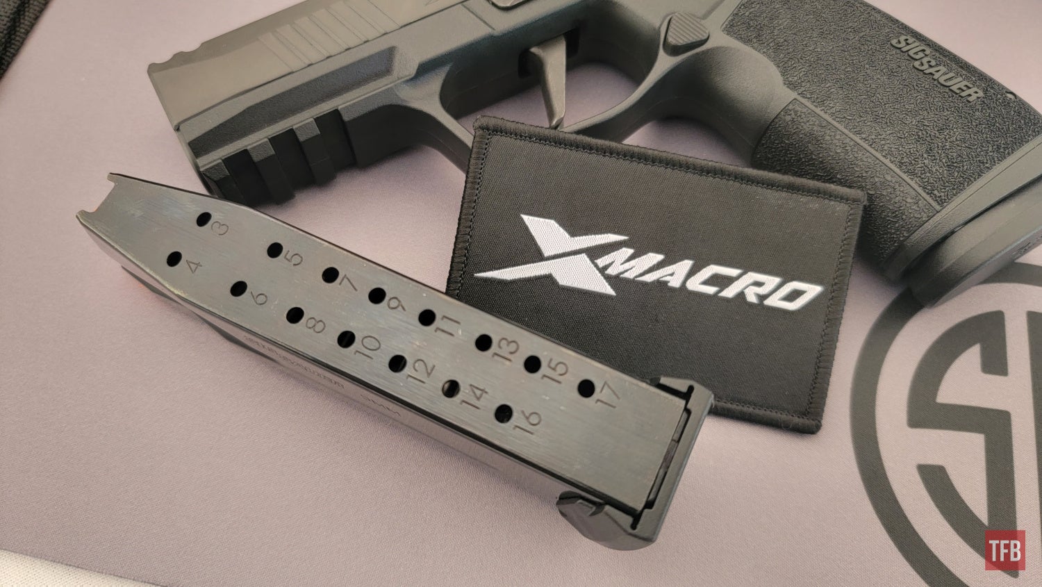 The NEW 17-Round Capacity Compensated SIG P365 X-Macro