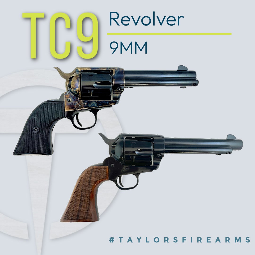 Taylor Firearms Releases TC9 Series 9mm Revolvers