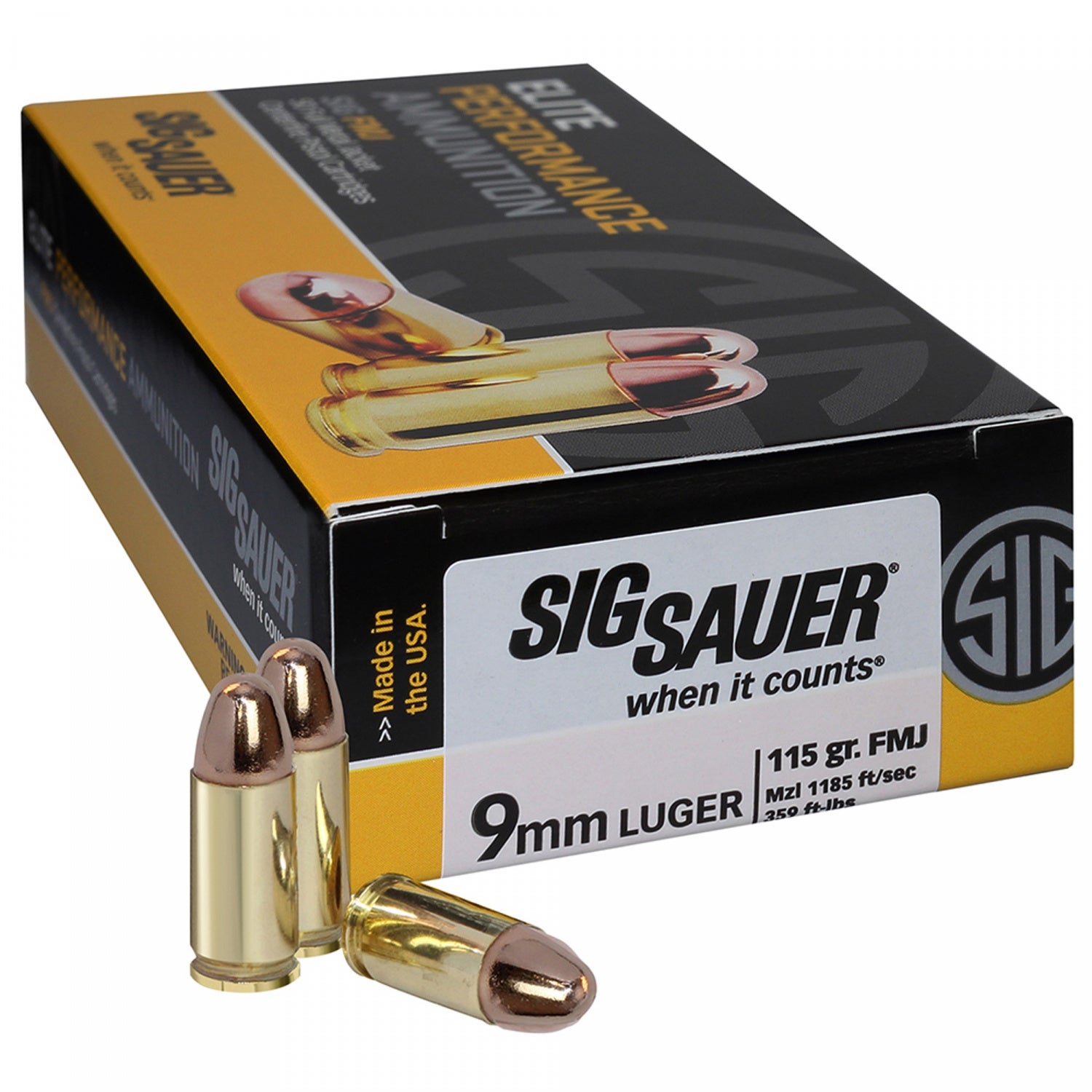SIG Orders Immediate Recall on Specific Lots of 9mm Elite Ammunition