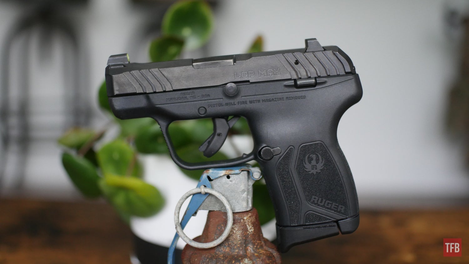 TFB Review: The Ruger LCP MAX 380 Pistol with XS DXT2 Big Dot Sights