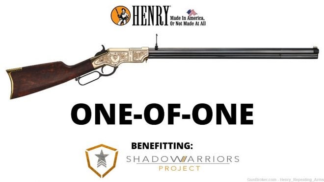 Henry Auctions Off One-of-a-Kind .44-40 Lever-Action for Shadow Warriors