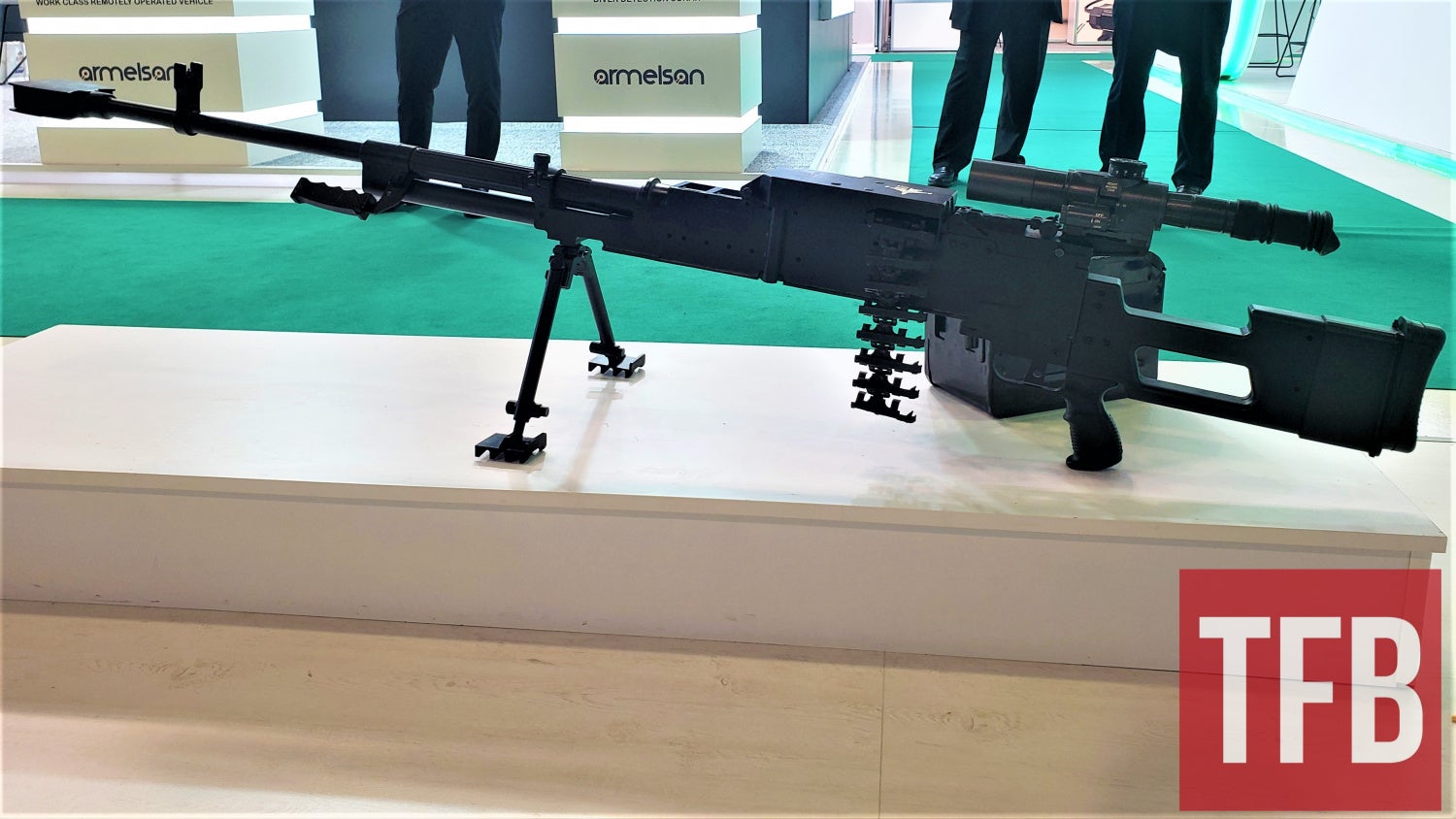 Azerbaijan made 12.7 mm caliber machine gun
