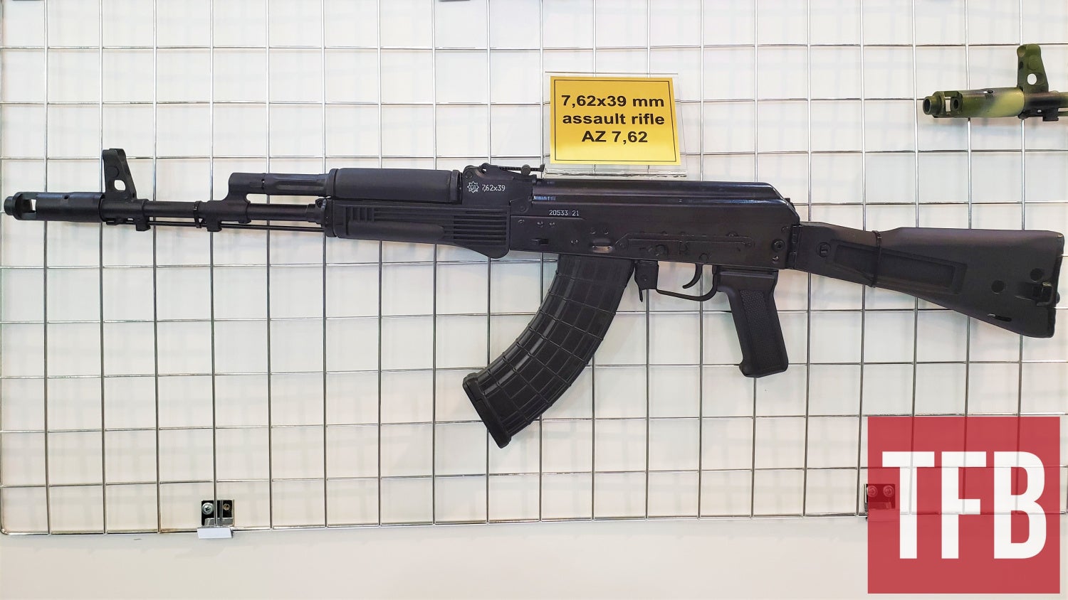 Azerbaijani AK rifle chambered in 7.62x39 called AZ 7.62