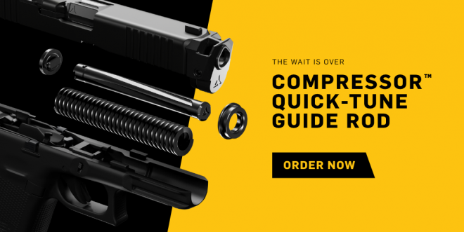 Radian Weapons' COMPRESSOR Quick-Tune Guide Rod for Glocks