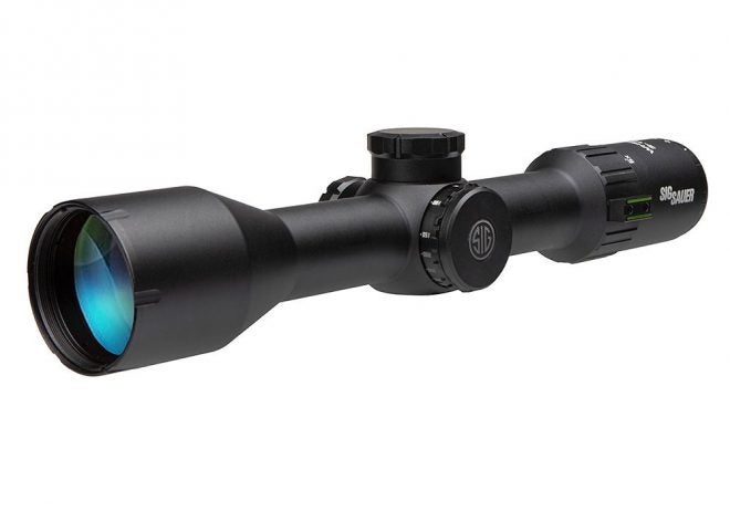 The new WHISKEY6 3-18x44mm Riflescope from SIG Sauer