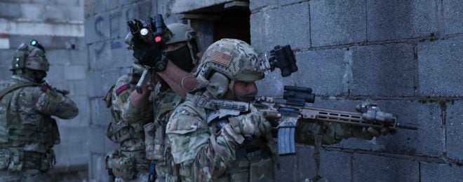 POTD: Special Forces Group & United Kingdom Royal Marines in CQB
