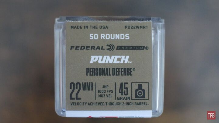 The Rimfire Report: Federal Personal Defense Punch Rimfire 22 WMR