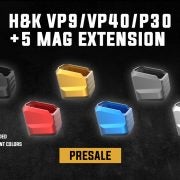 Tyrant Designs Introduces H&K VP9/VP40/P30 +5 Mag Extensions