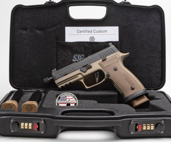 SIG Custom Works is Proud to Introduce the P320AXG Combat