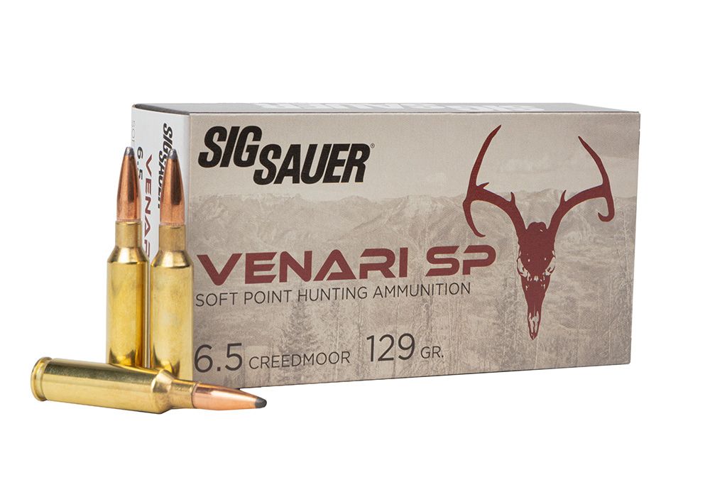 NEW AMMO: SIG Sauer Venari Soft Point Hunting Ammunition 