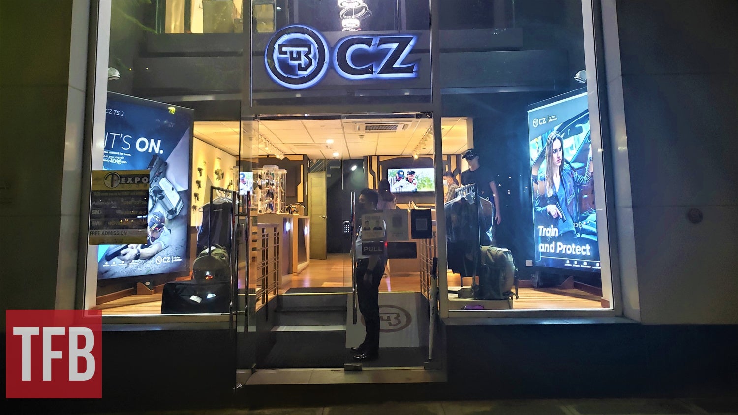 CZ flagship store in Manila