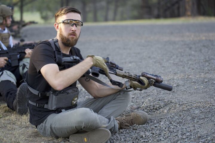 Ryan running the Norrises at the Thunder Ranch night vision carbine course.