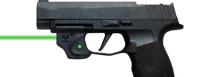 New P365XL E SERIES Green Laser Sights Available from Viridian