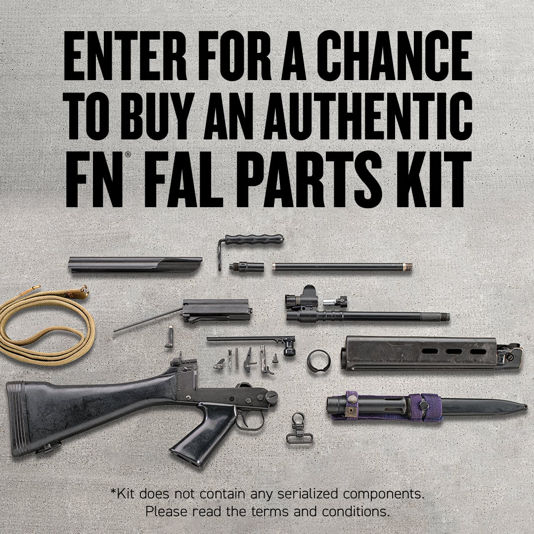 You could win one complete rifle, or the opportunity to buy an authentic parts kit.