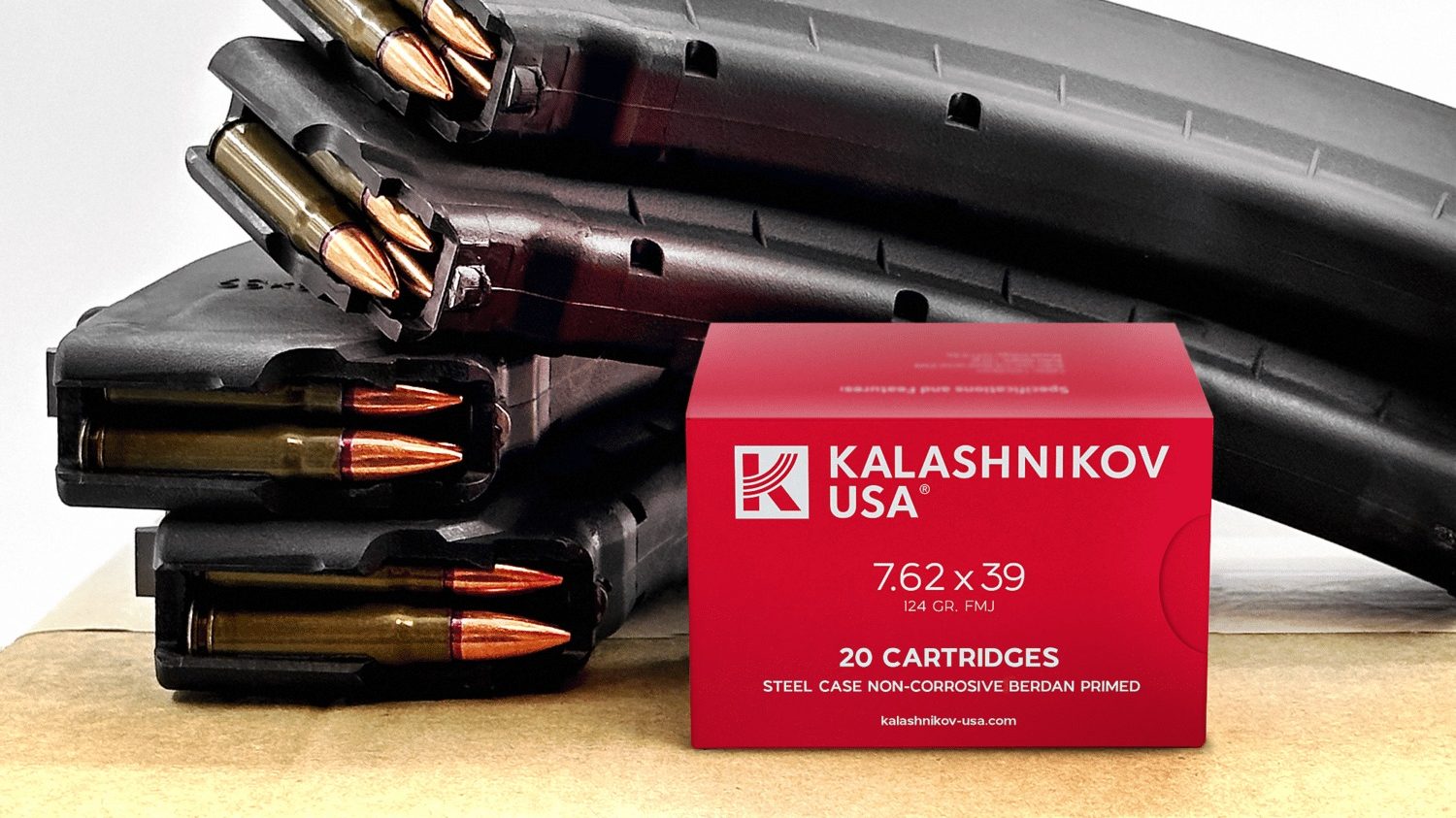 Kalashnikov USA Debuts Their New 124 grain 7.62x39mm AmmunitionThe