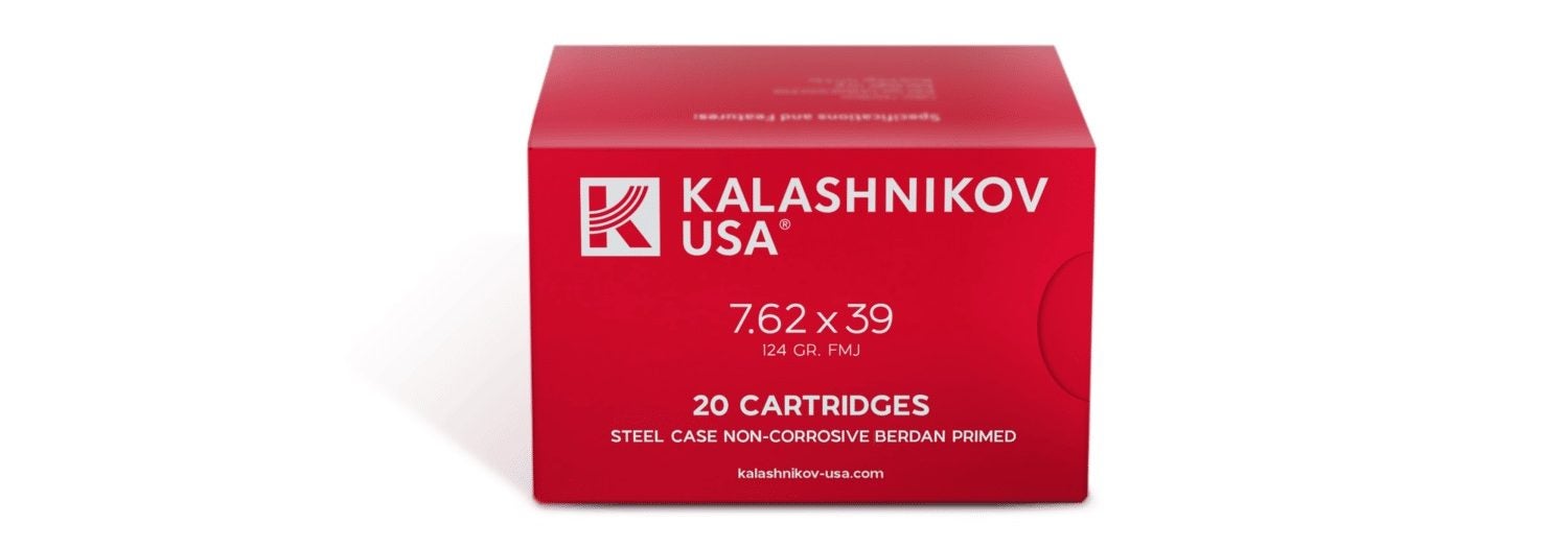 Kalashnikov USA Debuts Their New 124 grain 7.62x39mm Ammunition
