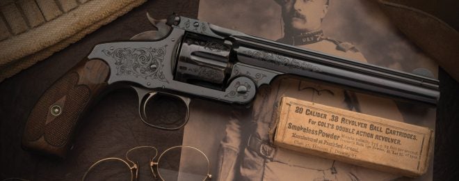 Theodore Roosevelt's personally-owned Smith & Wesson single-action revolver was recently sold at auction for a hefty sum.