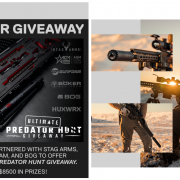 AGM, HUXWRX, Stag Arms, Gun Foam, BOG, and others have partnered to offer a great hunting setup giveaway.
