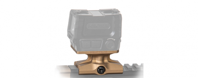 Reptilia Corp has announced a new 1.93" height dot mount for the Holosun AEMS.