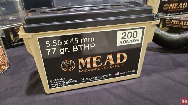 [SHOT 2023] New 77-Grain .224 Bullets And Ammunition From Mead Industries