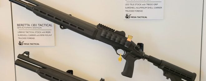 [SHOT 2023] New Beretta 1301 And Benelli M2 Truckee Forends From Mesa Tactical