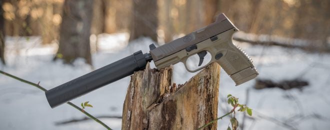 SILENCER SATURDAY #264: The 9mm FN Rush 9Ti Pistol Suppressor