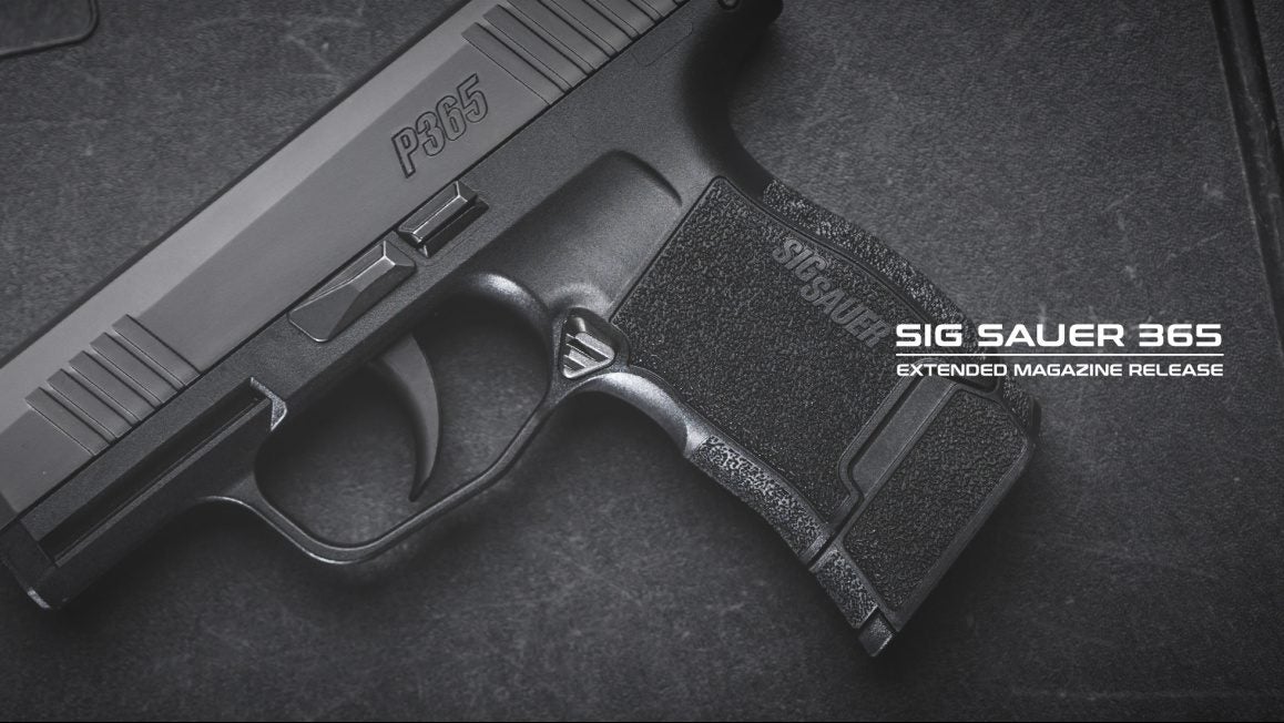 New SIG Sauer P365 Extended Magazine Release from Tyrant DesignsThe Firearm Blog