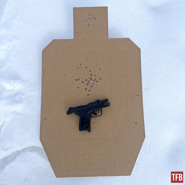 Results of a dynamic shooting drill from 5-15 yards