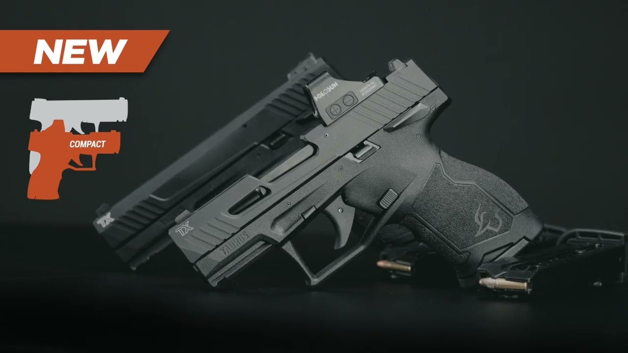 New Compact Plinker - The TaurusTX 22 Compact 22lr Pistol