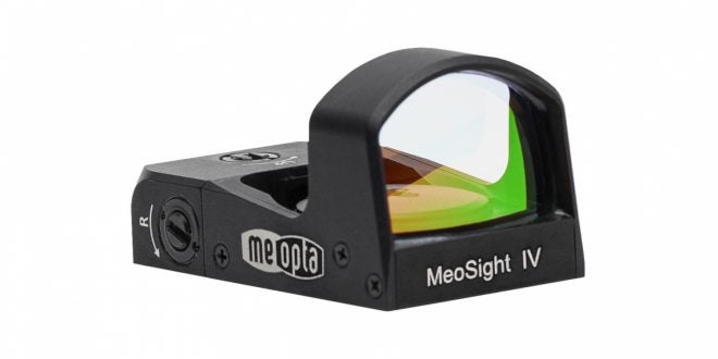 Meopta has announced a new red dot optic, the MeoSight IV.