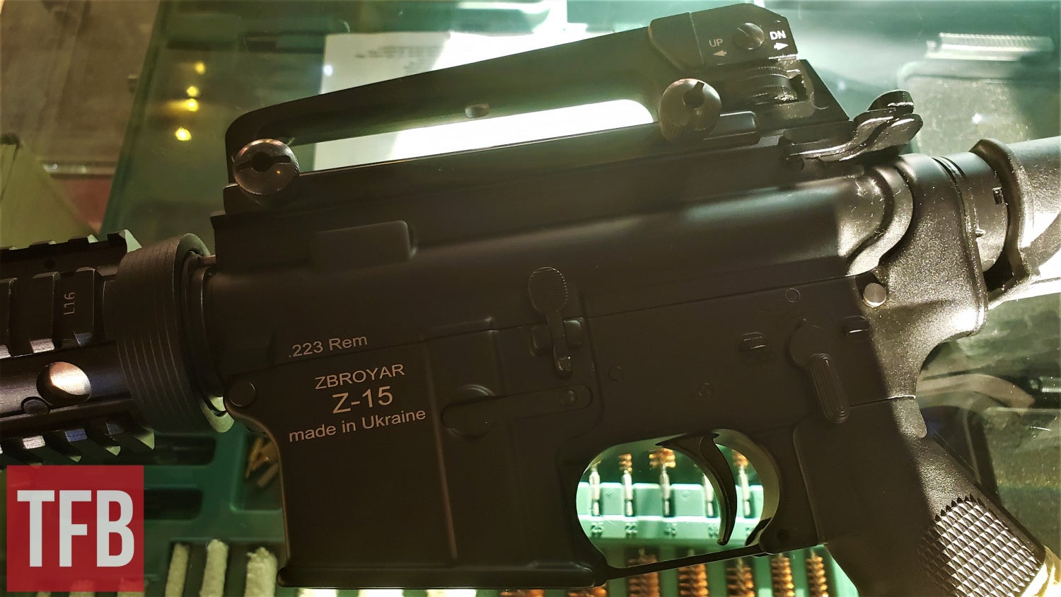 Fake Z-15 Zbroyar rifles in Pakistan