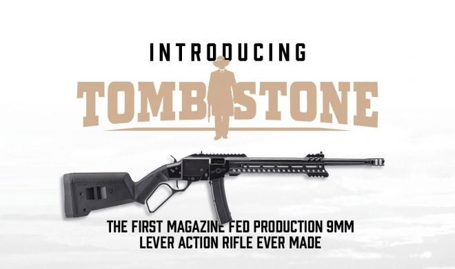 Patriot Ordnance Factory has announced the Tombstone, a new mag-fed lever-action in 9mm.